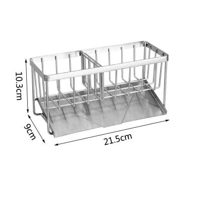 Kệ để đồ rửa bát chén lavabo inox