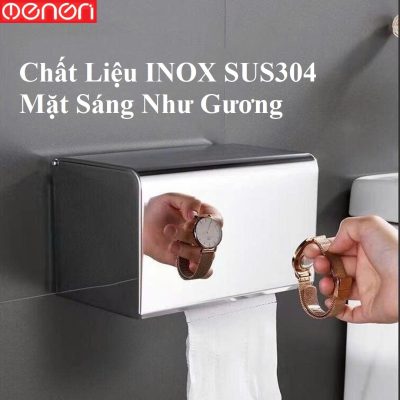 Hộp đựng giấy về sinh INOX SUS304 OENON (17)