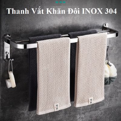 Thanh vắt khăn inox 304