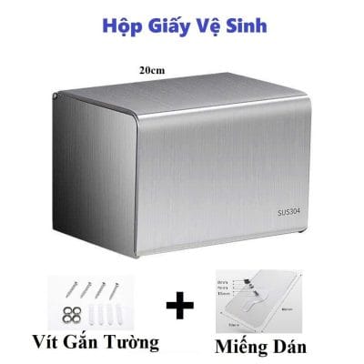 hộp đựng giấy vệ sinh INOX