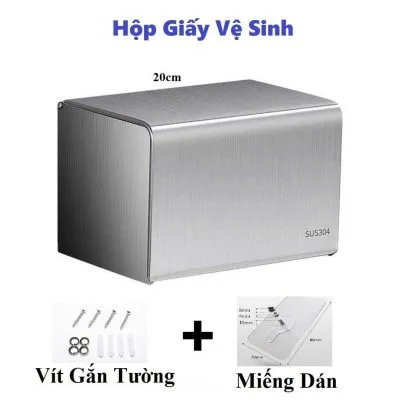 hộp đựng giấy vệ sinh INOX